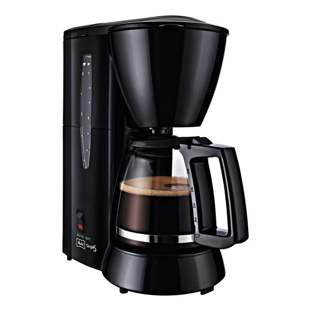 Melitta Filterkaffeemaschine M 720-1/2 Single 5, 5 Tassen, Glaskanne