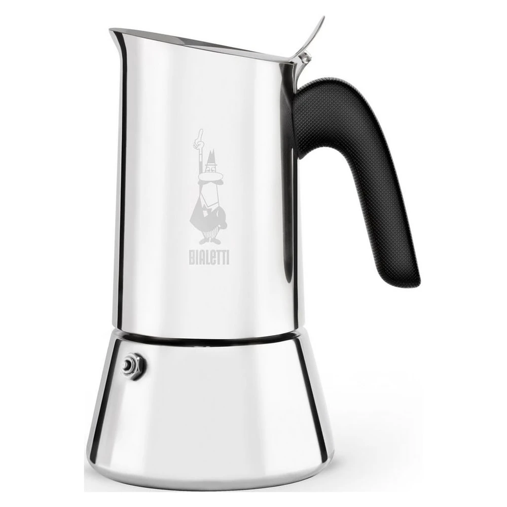 BIALETTI Espressokocher Venus, 0,17l, 4 Tassen, Edelstahl, Induktionsgeeignet