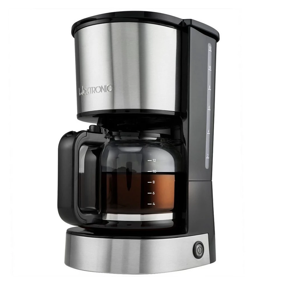 CLATRONIC Filterkaffeemaschine KA 3808, 1.5L, Edelstahl, 800W