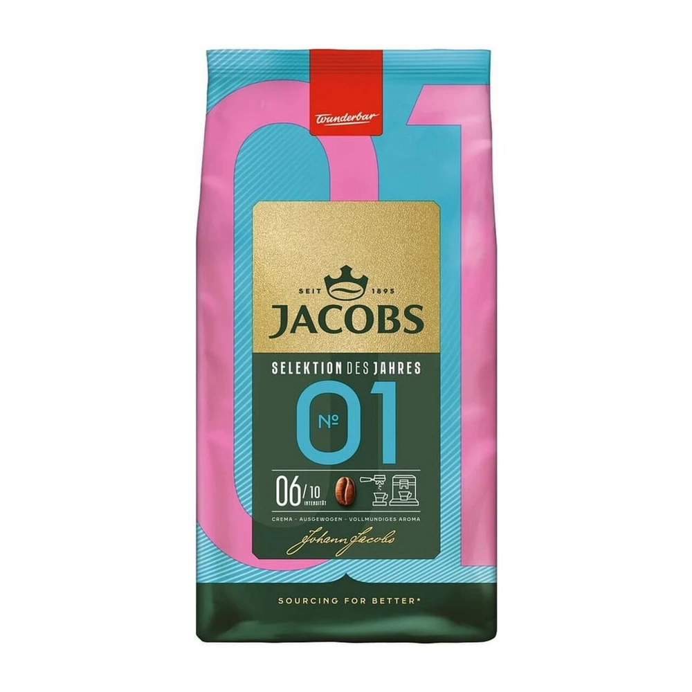 JACOBS Kaffee Selektion des Jahres No 01, 1000 g, ganze Bohnen