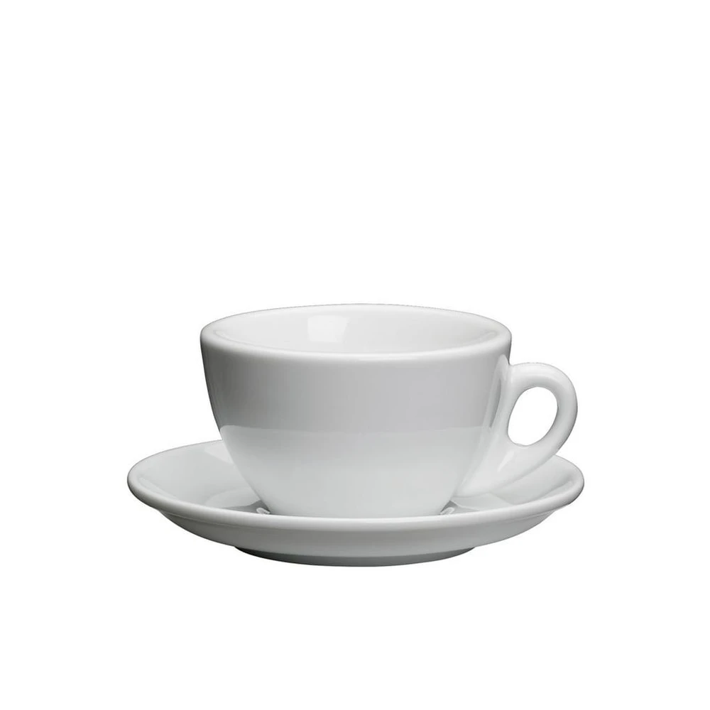 Cilio Cappuccinotasse Roma, 180ml, Porzellan, mit Untertasse