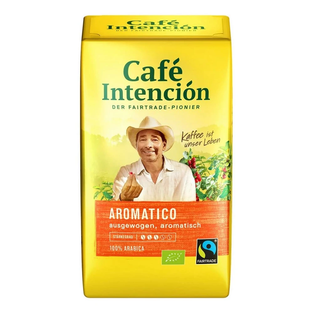 Cafe Intencion Bio ecologico Aromatico Kaffee, gemahlen, 500g
