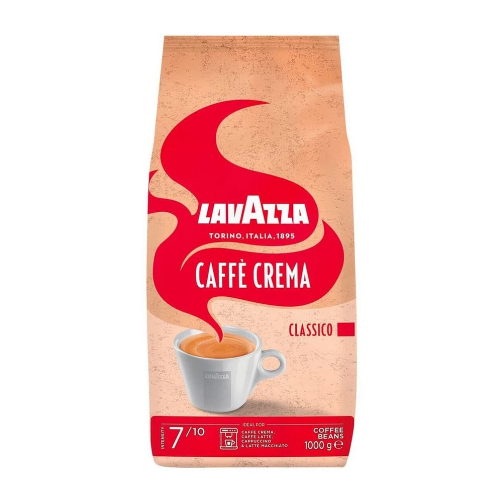 Lavazza Kaffee Caffè Crema Classico, 1 kg, ganze Bohnen