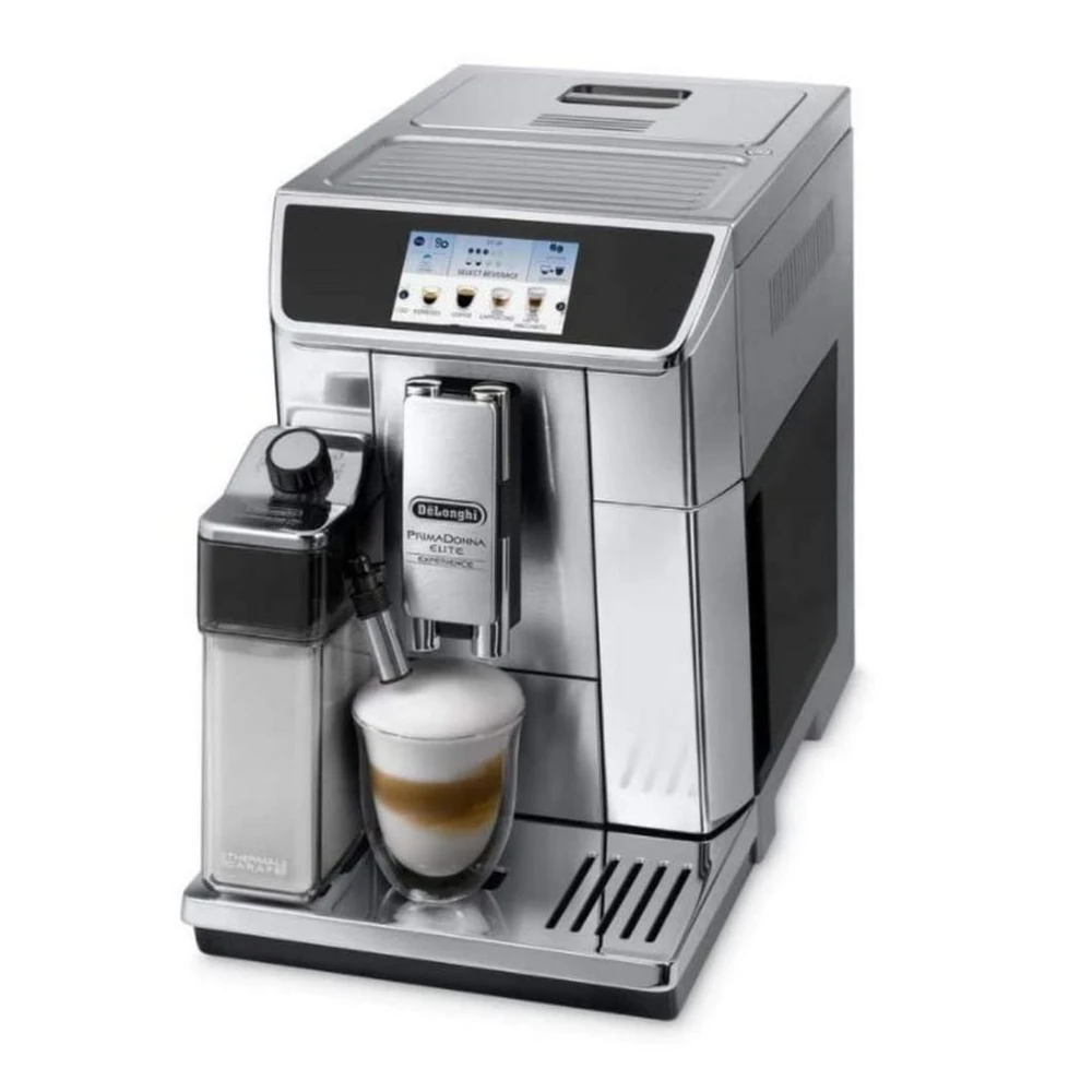 DELONGHI ECAM 650.85 MS PRIMA DONNA ELITE EXPERIENCE Kaffeevollautomat Silber